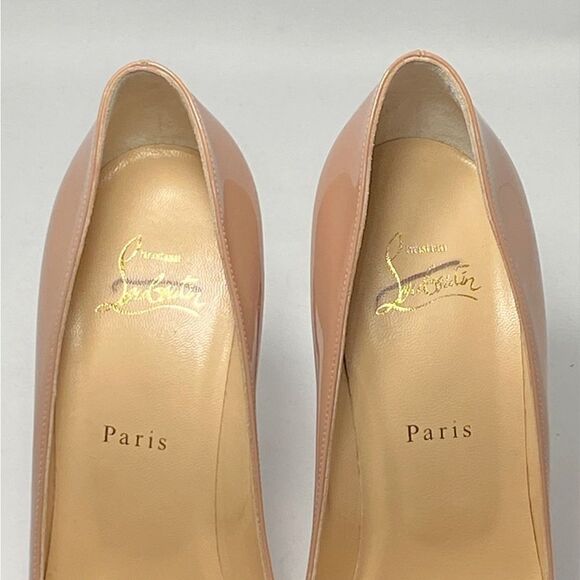 Christian Louboutin Pigalle Follies 100 Patent Leather Pumps size 39.5 - Picture 3 of 11